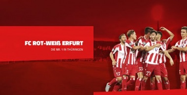 13. Spieltag FC Rot-Weiß Erfurt - SC Fortuna Köln